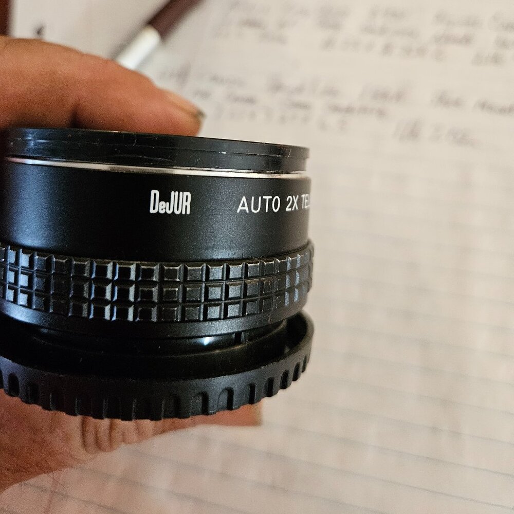 Auto 2X Teleconverter by DeJur -- ITEM #2050